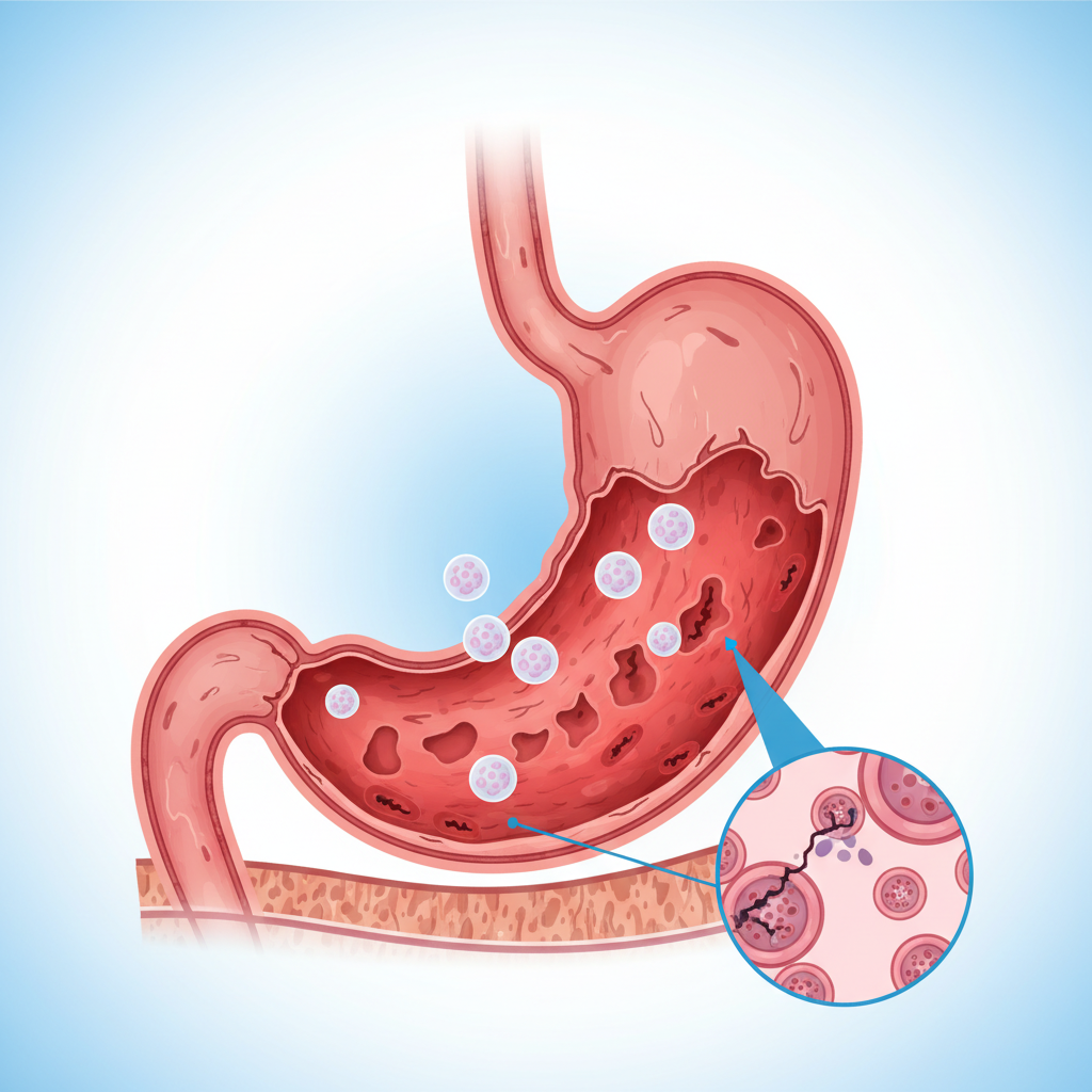 Gastrit nedir mide mukozası iltihabı görseli
